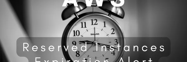 img of AWS - Set alerts for expiring reserved instances!