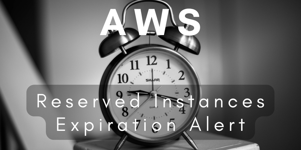 img of AWS - Set alerts for expiring reserved instances!
