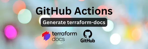 img of GitHub Actions - Generate Terraform Docs