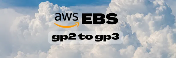 img of Rebuilding my instances to use gp3 EBS volumes